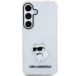 Karl Lagerfeld KLHCS24SHNCHTCT Samsung Galaxy S24 (IML NFT CHOUPETTE) tok, átlátszó