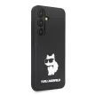 Karl Lagerfeld Samsung Galaxy S24 Liquid Silicone Choupette NFT KLHCS24SSNCHBCK hátlap, tok, fekete