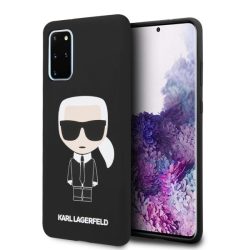   Karl Lagerfeld Samsung Galaxy S20 Ultra Silicone Karl Iconic Full Body hátlap, tok, fekete