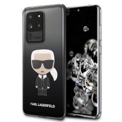   Karl Lagerfeld Samsung Galaxy S20 Ultra Degrade Ikonik Full Body hátlap, tok, fekete