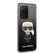 Karl Lagerfeld Samsung Galaxy S20 Ultra Degrade Ikonik Full Body (KLHCS69TRDFKBK) hátlap, tok, fekete