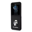 Karl Lagerfeld PU Saffiano Karl and Choupette NFT Case Samsung Galaxy Z Flip 5 (KLHCZF5SAKCNPK) hátlap, tok, fekete