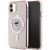 Karl Lagerfeld KLHMN61HFCCNOP IML Choupette MagSafe iPhone 11/Xr 6.1" hátlap, tok, rózsaszín