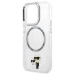 Karl Lagerfeld Magsafe IML NFT Karl & Choupette iPhone 13 Pro 6,1" KLHMP13LHNKCIT hátlap, tok, átlátszó