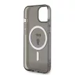 Karl Lagerfeld KLHMP14SHFCKNOK IML Ikonik MagSafe iPhone 14 6.1", hátlap, tok, fekete