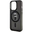 Karl Lagerfeld KLHMP14XHFCKNOK iPhone 14 Pro Max 6.7", hátlap, tok, fekete IML Ikonik MagSafe IML Ikonik MagSafe