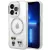 Karl Lagerfeld KLHMP14XHKCT iPhone 14 Pro Max 6.7 "hátlap, tok, átlátszó /, átlátszó Karl & Choupette Alumínium Magsafe