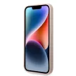 Karl Lagerfeld KLHMP14XSNIKBCP Silicone Ikonik Magsafe iPhone 14 Pro Max 6.7" hátlap, tok, rózsaszín