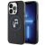 Karl Lagerfeld KLHMP15LHGKKCNOK Karl&Choupette Glitter MagSafe iPhone 15 Pro 6.1", hátlap, tok, fekete