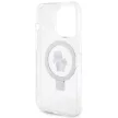 Karl Lagerfeld KLHMP14LHMRSKCH Ring Stand Karl&Choupette MagSafe iPhone 14 Pro 6.1", hátlap, tok, fehér