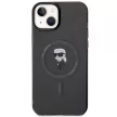 Karl Lagerfeld KLHMP15MHFCKNOT IML Ikonik MagSafe iPhone 14 Plus/15 Plus 6.7" hátlap, tok, átlátszó