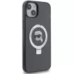 Karl Lagerfeld KLHMP15MHMRSKHHK Ring Stand Karl&Choupette MagSafe iPhone 14 Plus/15 Plus 6.7", hátlap, tok, fekete