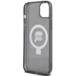 Karl Lagerfeld KLHMP15MHMRSKHHK Ring Stand Karl&Choupette MagSafe iPhone 14 Plus/15 Plus 6.7", hátlap, tok, fekete