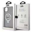 Karl Lagerfeld KLHMP15MHMRSKHHK Ring Stand Karl&Choupette MagSafe iPhone 14 Plus/15 Plus 6.7", hátlap, tok, fekete