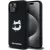 Karl Lagerfeld KLHMP15MSCHPPLK Silicone Choupette Head MagSafe iPhone 14 Plus/15 Plus 6.7", hátlap, tok, fekete