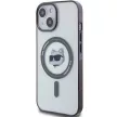 Karl Lagerfeld KLHMP15SHCHNOTK iPhone 15 6.1" hátlap, tok, átlátszó IML Choupette's Head MagSafe IML Choupette's Head MagSafe