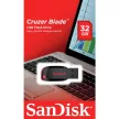 SanDisk Cruzer Blade 32GB USB 2.0 pendrive, 100MB/s, fekete
