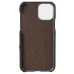 Krusell Leather CardCover iPhone 12 Pro Max eredeti bőr, kártyatartós hátlap, tok, fekete