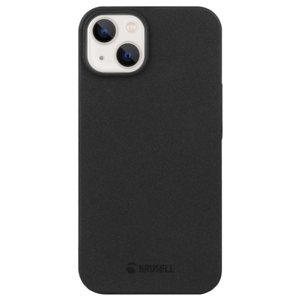 Krusell iPhone 13 Sand Cover hátlap, tok, fekete