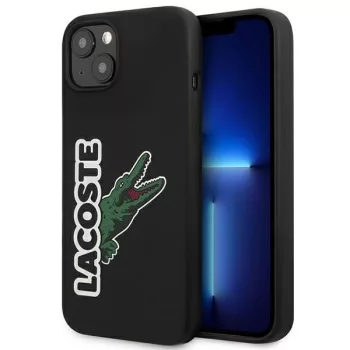   Lacoste LCHC13SSHK iPhone 13 mini 5,4", hátlap, tok Silicone Head Crocodile, fekete