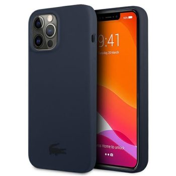   Lacoste LCHCP13LSV iPhone 13 Pro/13 6,1", sötét hátlap, tok Silicone, kék