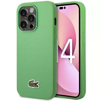   Lacoste LCHMP14XPVCN iPhone 14 Pro Max 6.7" hátlap, tok Iconic Petit Pique MagSafe