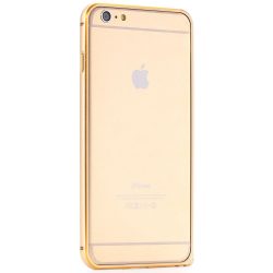 Iwill iPhone 6 Double color Alu Bumper tok, arany