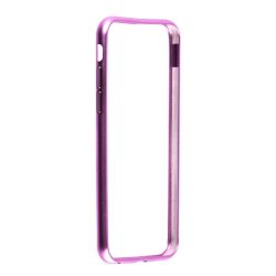 TOTU Round series aluminum bumper iPhone 6 tok, rózsaszín