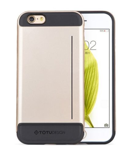 TOTU WIT SERIES for iPhone 6 tok, arany-fekete