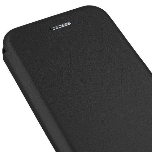 Smart Magnetic iPhone 11 Pro Max oldalra nyíló tok, fekete