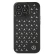 Mercedes MEHCP13LESPWH iPhone 13 Pro/13 6,1" hátlap, tok Silver Stars Pattern, fehér
