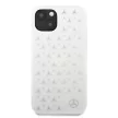 Mercedes MEHCP13MPSQRE iPhone 13 6,1" hátlap, tok Leather Stars Pattern, piros
