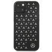 Mercedes MEHCP13SESPWH iPhone 13 mini 5,4" hátlap, tok Silver Stars Pattern, fehér