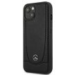 Mercedes MEHCP14MARMRE iPhone 14 Plus 6.7 " hátlap, tok Leather Urban Bengale, fekete