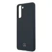 Mercedes MEHCS21MSILRE S21+ G996 hátlap, tok Silicone Line, piros