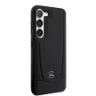 Mercedes-Benz Samsung Galaxy S23 Leather Urban (MEHCS23SARMBK) hátlap, tok, fekete