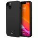 Mercedes MEHMP14XSILBK iPhone 14 Plus 6.7" hátlap, tok Silicone Line Magsafe, fekete