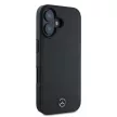 Mercedes MEHMP16S23RBARK iPhone 16 6.1" cárny/fekete kemény tok Texturált és sima bőr MagSafe