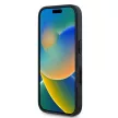 Mercedes MEHMP16S23RBARK iPhone 16 6.1" cárny/fekete kemény tok Texturált és sima bőr MagSafe