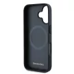 Mercedes MEHMP16S23RBARK iPhone 16 6.1" cárny/fekete kemény tok Texturált és sima bőr MagSafe