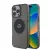 Mercedes-Benz PC/TPU Star Pattern MagSafe Case (MEHMP16X23HCPK) iPhone 16 Pro Max Magsafe kompatibilis, hátlap, tok, fekete