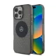 Mercedes-Benz PC/TPU Star Pattern MagSafe Case (MEHMP16X23HCPK) iPhone 16 Pro Max Magsafe kompatibilis, hátlap, tok, fekete
