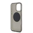 Mercedes-Benz PC/TPU Star Pattern MagSafe Case (MEHMP16X23HCPK) iPhone 16 Pro Max Magsafe kompatibilis, hátlap, tok, fekete