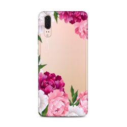   Casegadget Huawei P20 Lite (2019) Flowers Of The World, hátlap, tok, mintás, színes