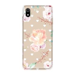   Casegadget iPhone 6/6S Roses And Hearts, hátlap, tok, mintás, színes