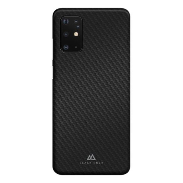 Hama Black Rock Ultra Thin Iced Carbon Case Samsung Galaxy S20 Plus, hátlap, tok, fekete