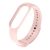 Xiaomi Mi Smart Band 7 szilikon óraszíj, világos rózsaszín