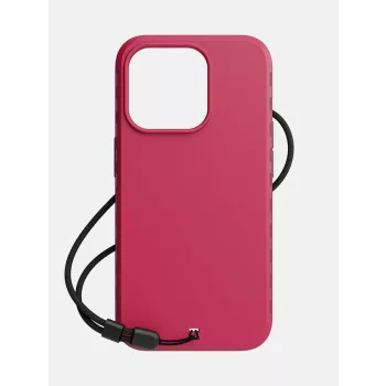   Bodyguardz Paradigm Pro Magsafe Case iPhone 15 Pro MagSafe hátlap + csuklópánt, rózsaszín