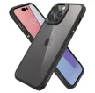 Spigen Ultra Hybrid Crystal Clear iPhone 14 Pro Max matt hátlap, tok, fekete