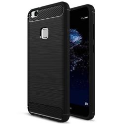   Carbon Case Flexible Huawei Mate 30 Lite/Nova 5i Pro hátlap, tok, fekete